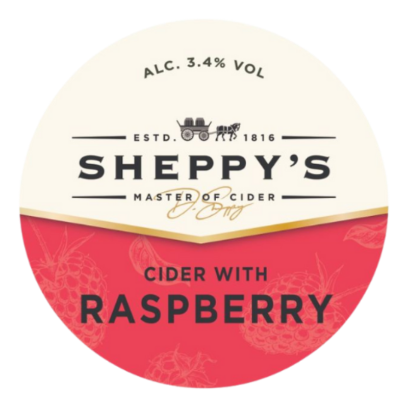 Sheppy's Cider With Raspberry