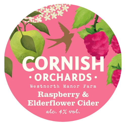 Cornish Orchards Raspberry & Elderflower (30L)